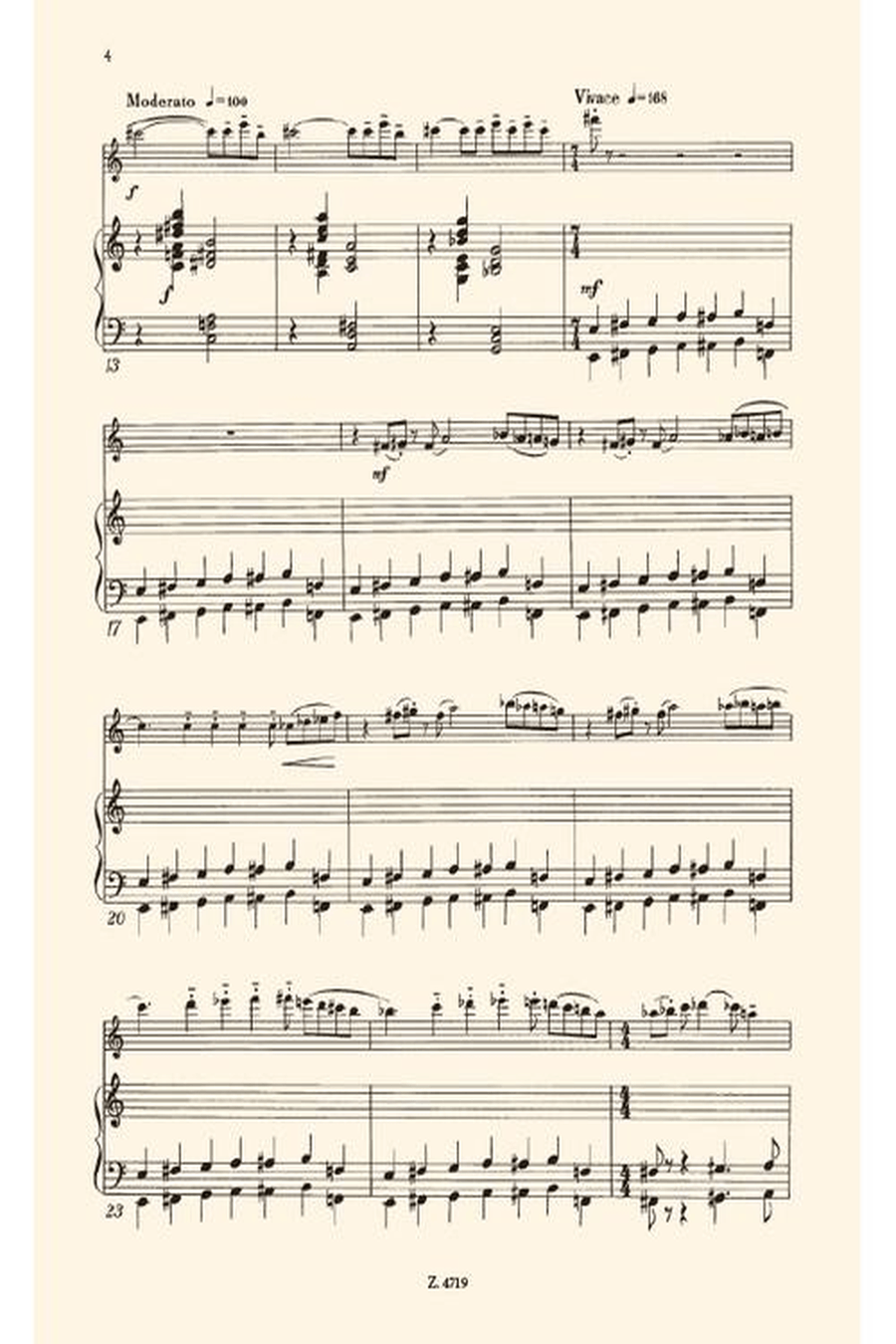 Fantasia Clarinet Solo scores gallery preview page 4