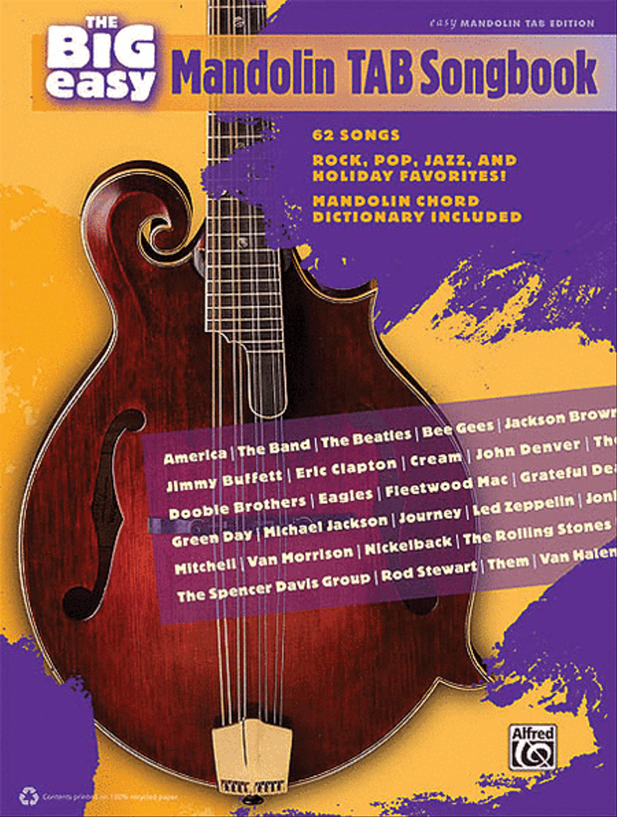 The Big Easy Mandolin Tab Songbook Electric Guitar scores gallery preview page 1