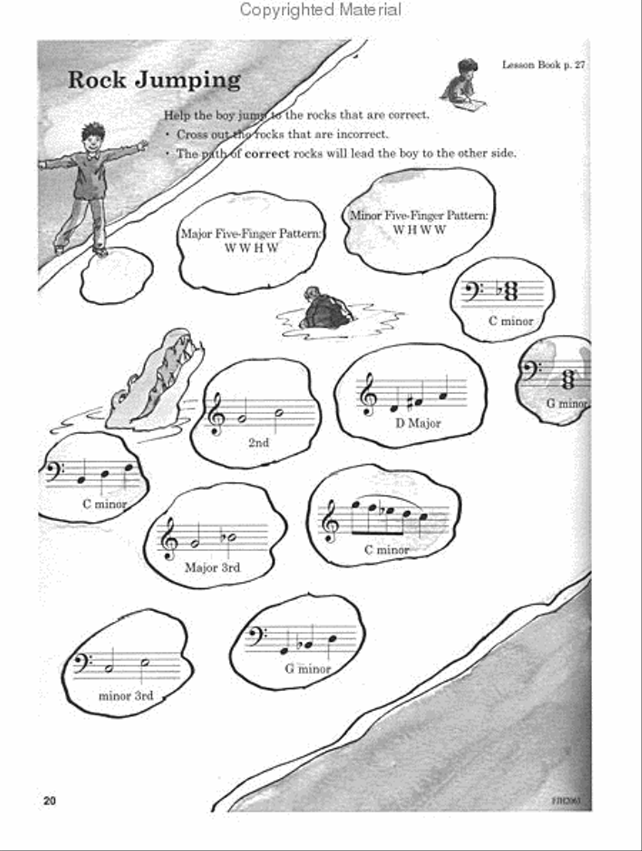 Succeeding at the Piano Lesson & Technique Book - Grade 2A (with CD) Piano Method scores gallery preview page 4