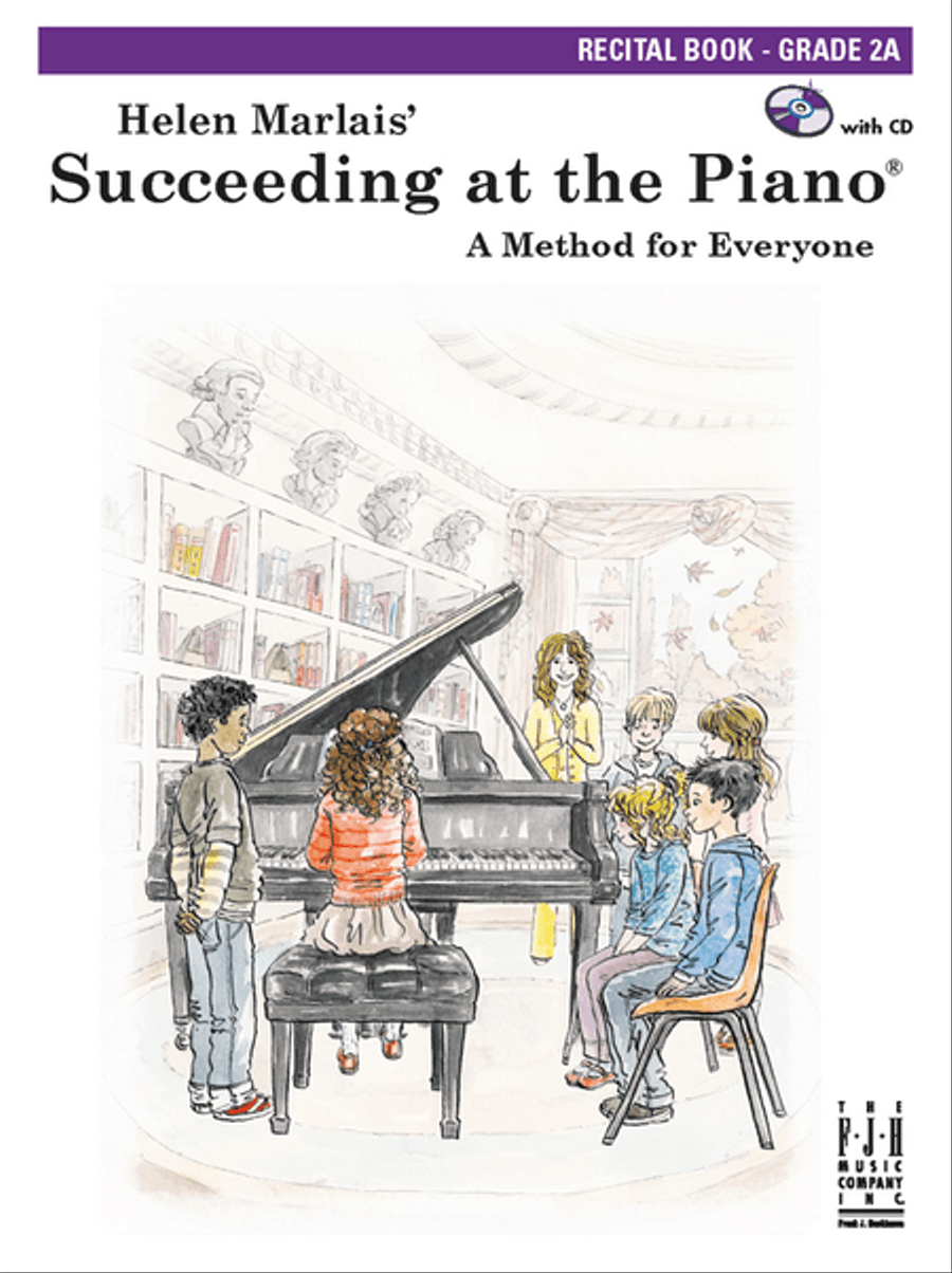 Succeeding at the Piano Recital Book (with CD) - Grade 2A Piano Method scores gallery preview page 1