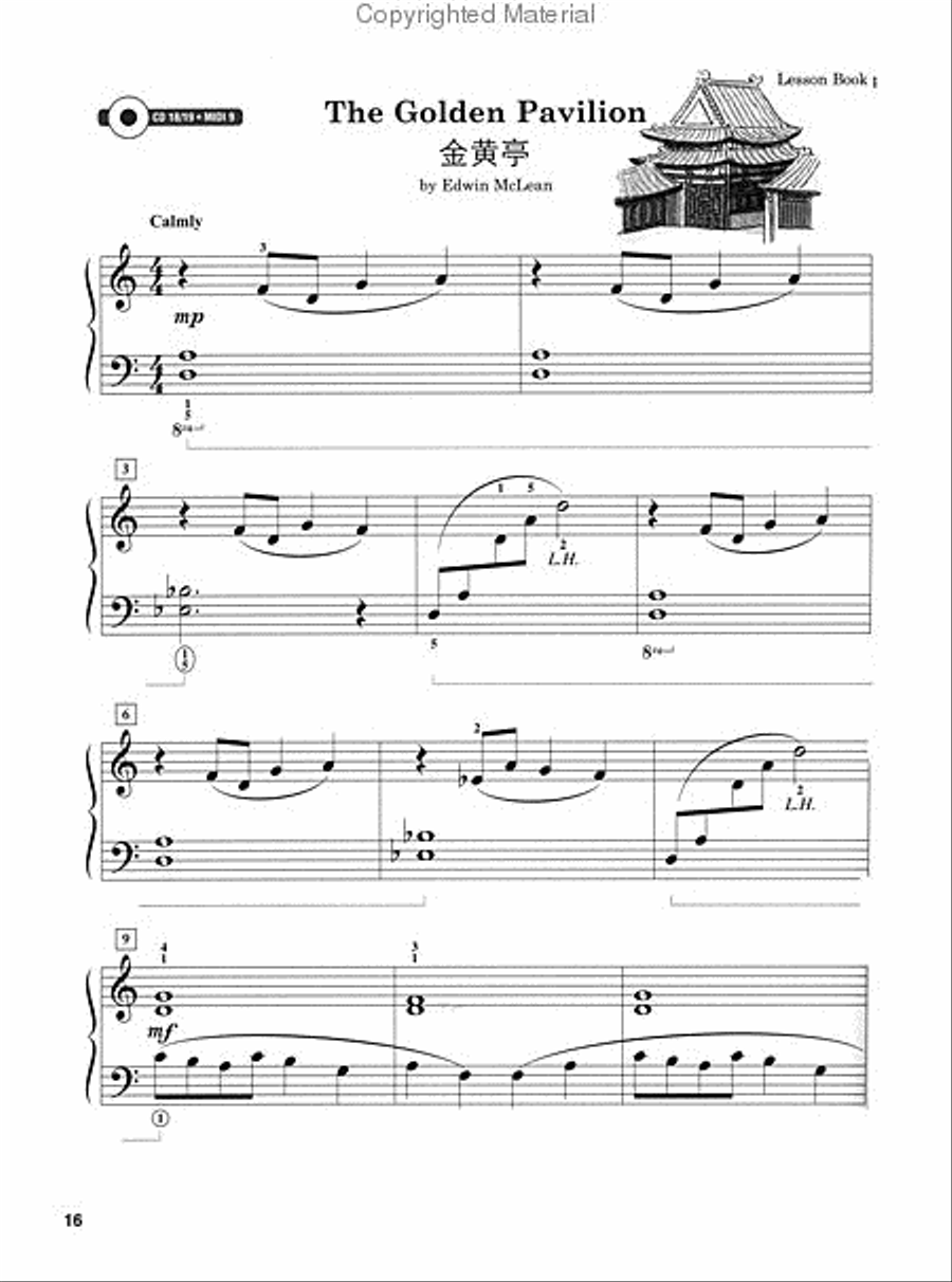 Succeeding at the Piano Recital Book (with CD) - Grade 2A Piano Method scores gallery preview page 3