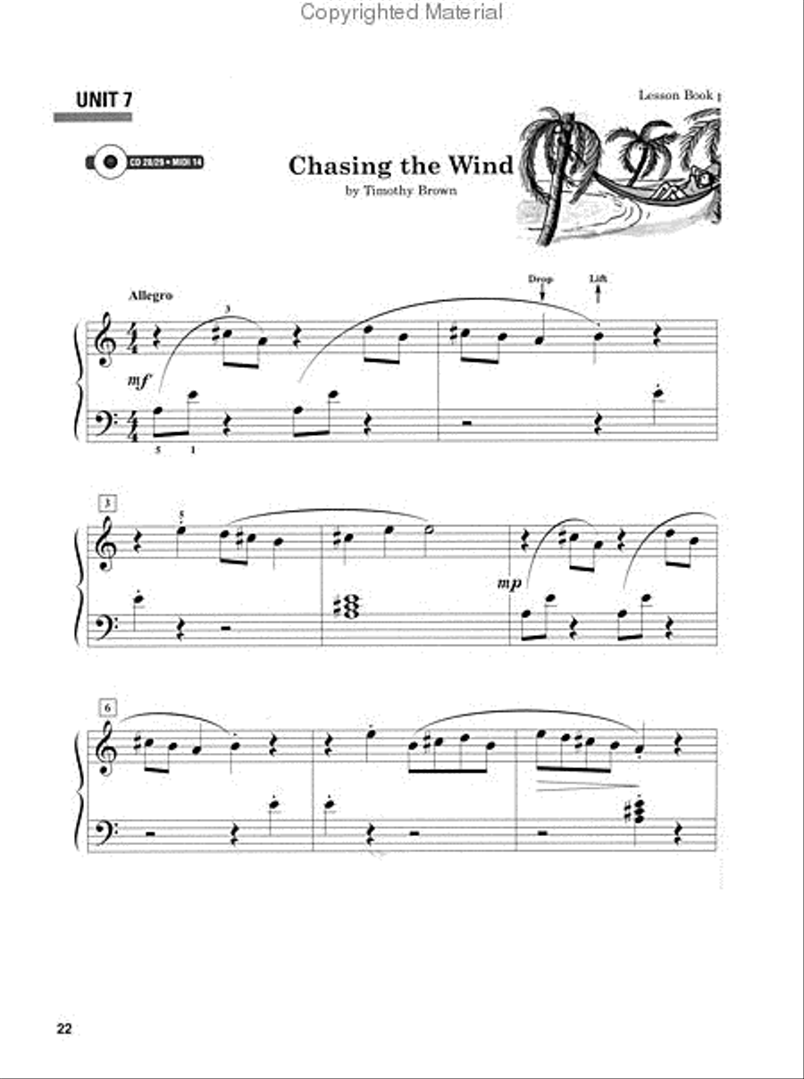 Succeeding at the Piano Recital Book (with CD) - Grade 2A Piano Method scores gallery preview page 4
