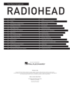 Radiohead Piano, Vocal, Guitar scores gallery preview page 3