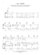 Radiohead Piano, Vocal, Guitar scores gallery preview page 4