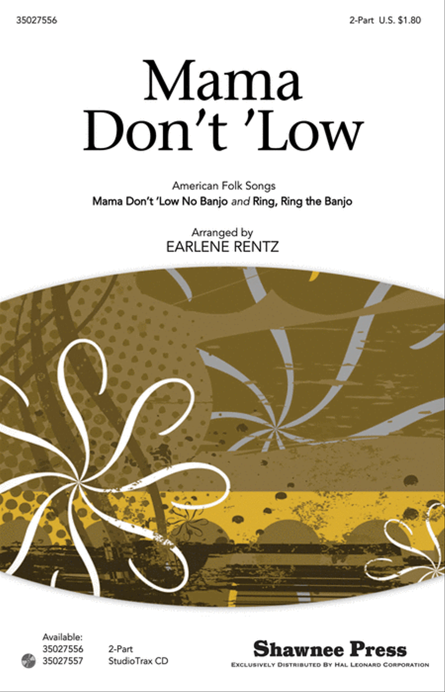 Mama Don't 'Low Choir scores gallery preview page 1