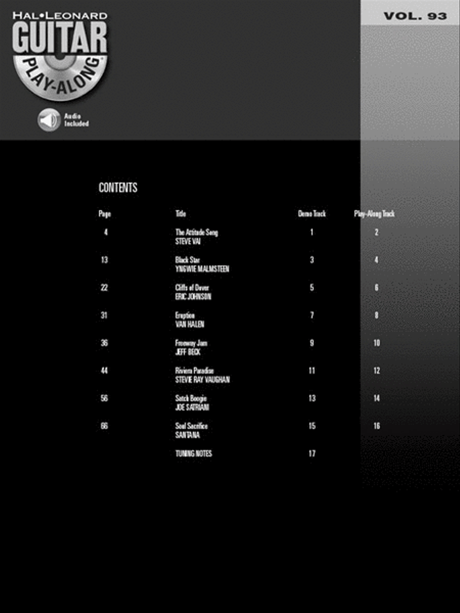 Rock Instrumentals Guitar Tablature scores gallery preview page 2