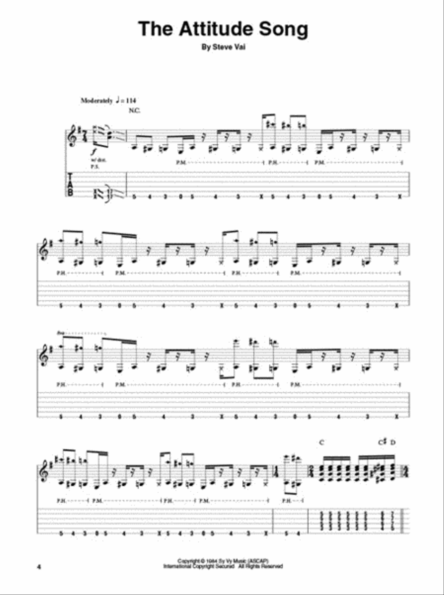 Rock Instrumentals Guitar Tablature scores gallery preview page 3