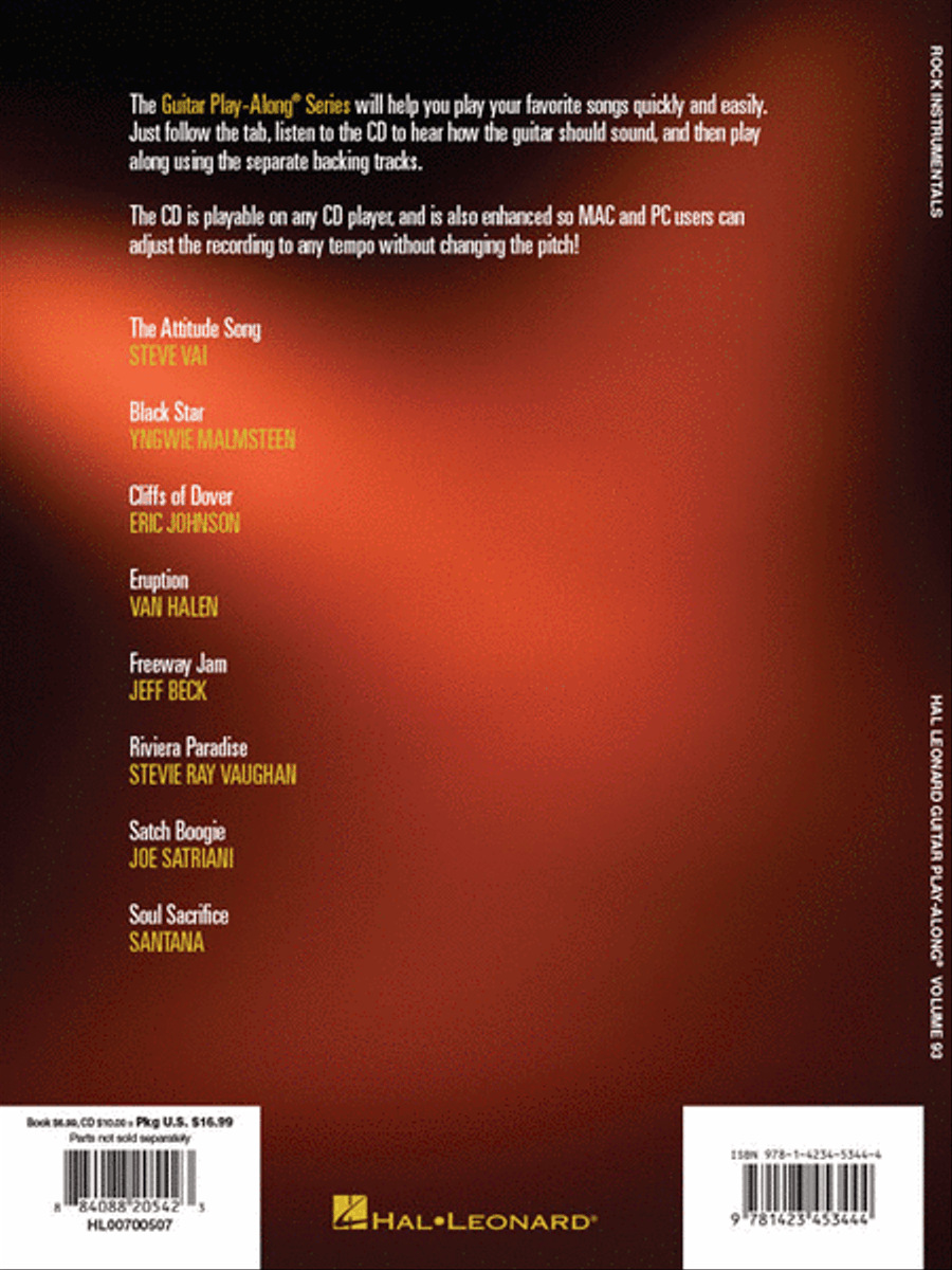 Rock Instrumentals Guitar Tablature scores gallery preview page 6