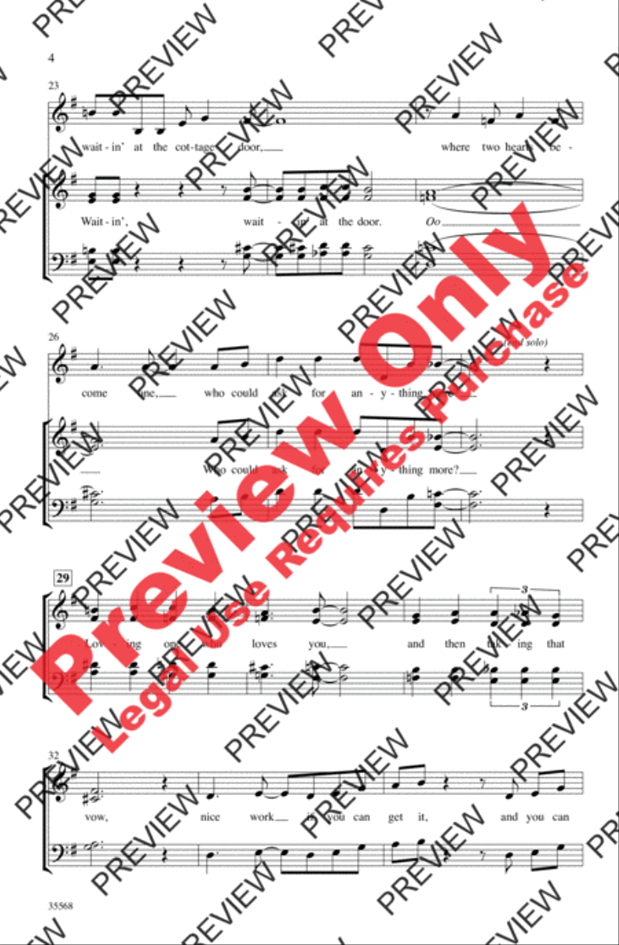 A Gershwin Jazz Trio A Gershwin Jazz Trio 4-Part scores gallery preview page 4