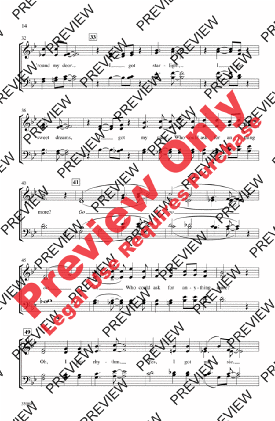A Gershwin Jazz Trio A Gershwin Jazz Trio 4-Part scores gallery preview page 29