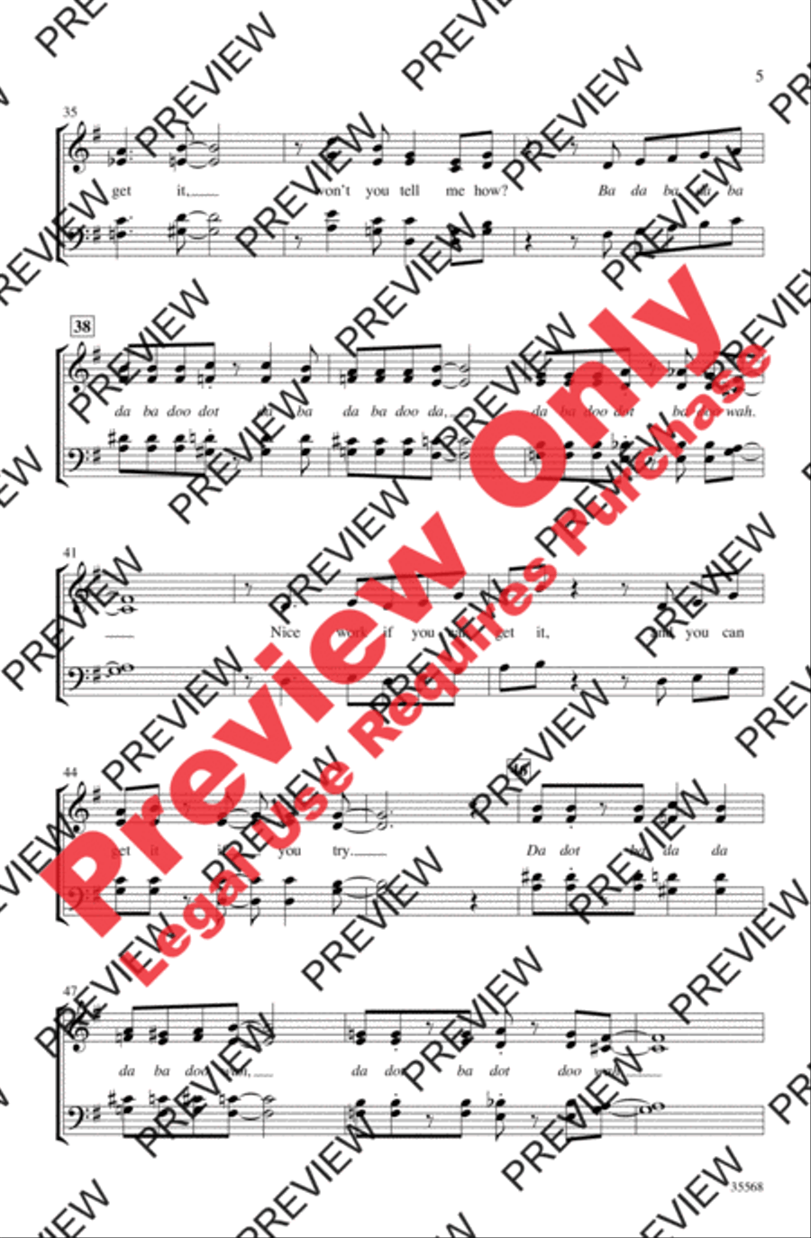 A Gershwin Jazz Trio A Gershwin Jazz Trio 4-Part scores gallery preview page 20