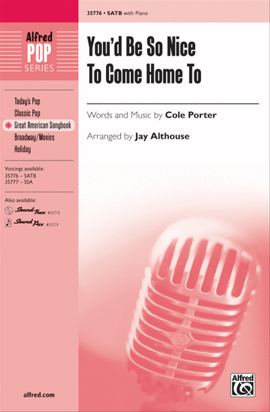 You'd Be So Nice to Come Home To 4-Part scores gallery preview page 1
