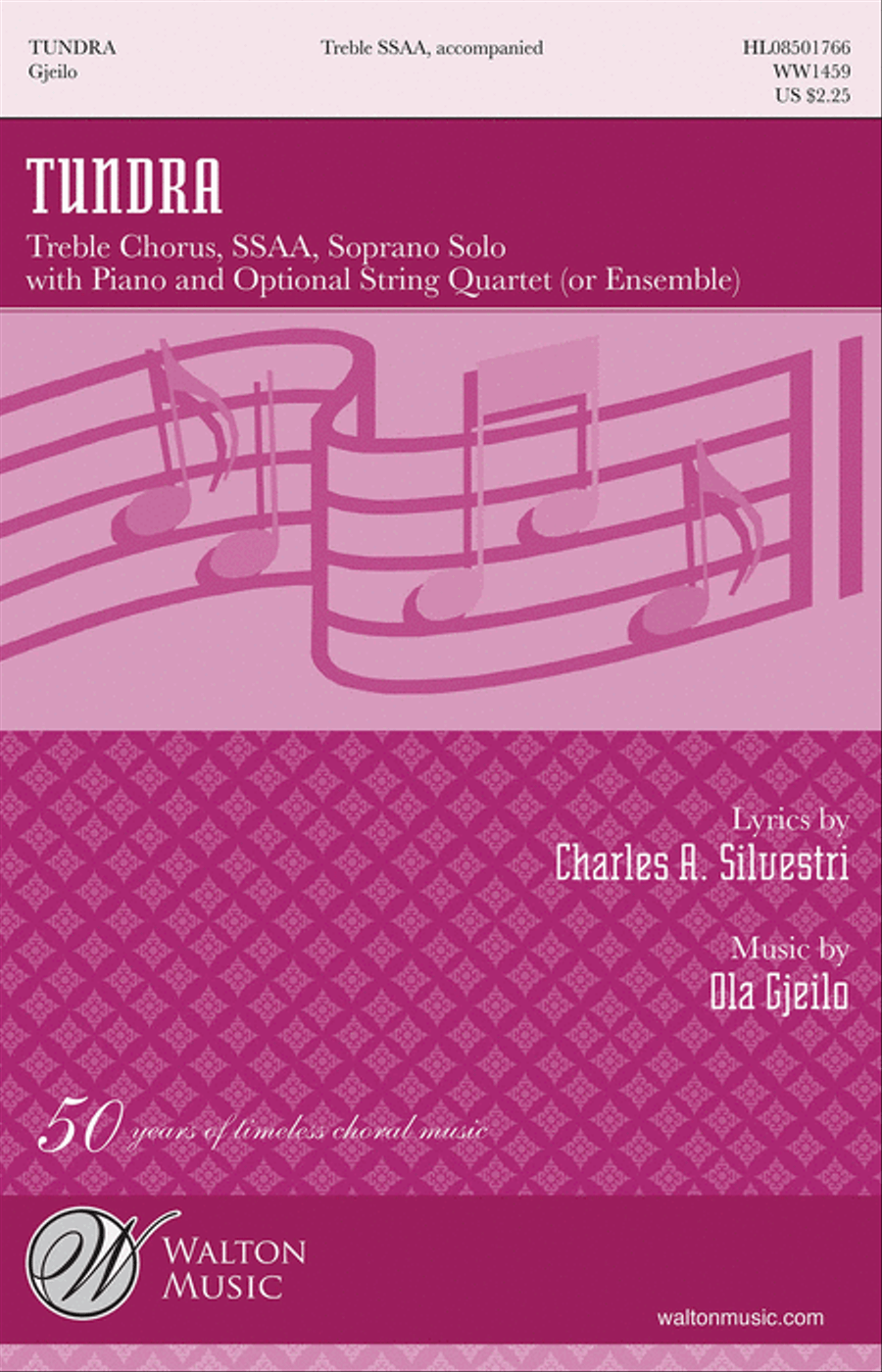 Tundra (Vocal Score) Tundra (Vocal Score) SSAA scores gallery preview page 1