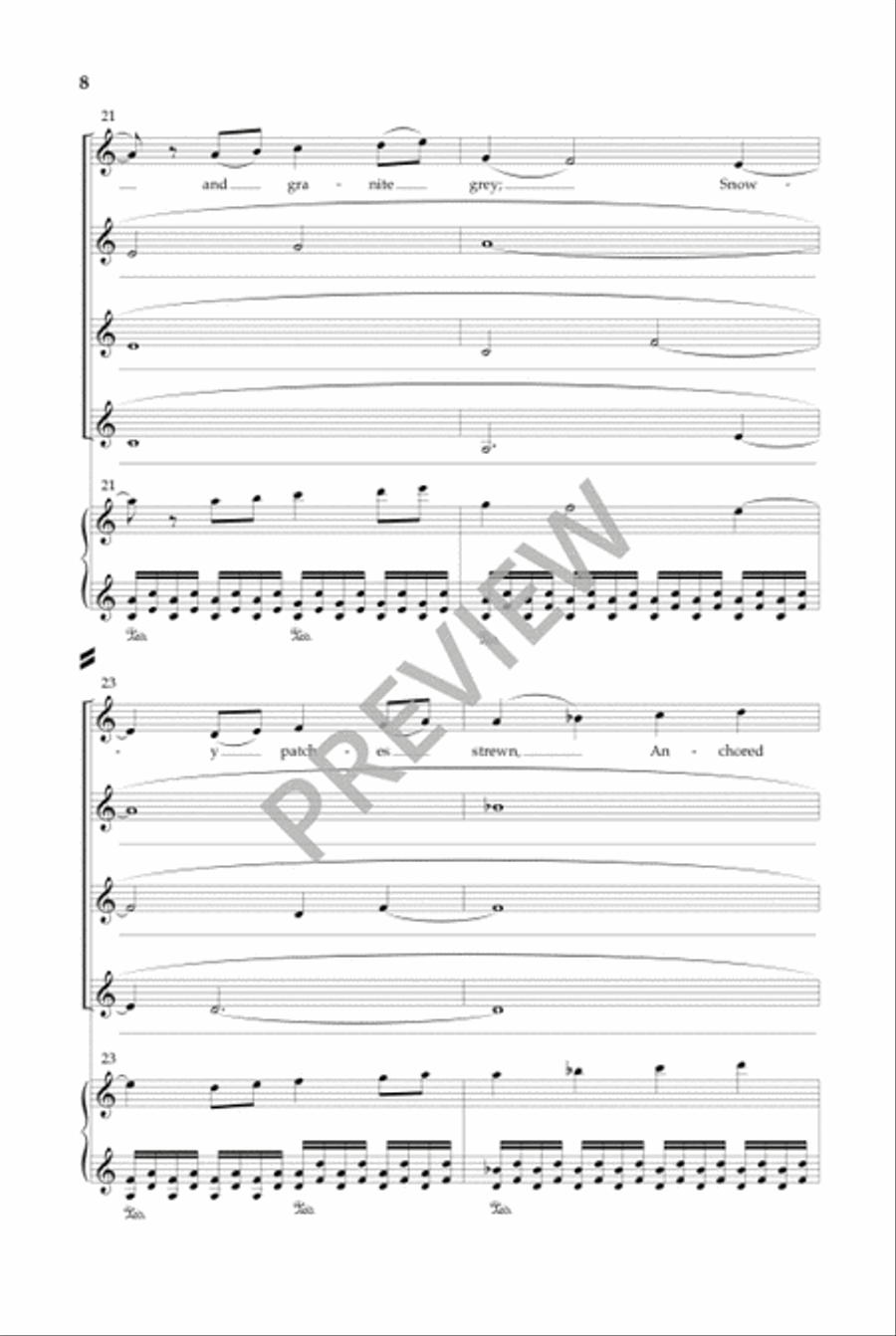 Tundra (Vocal Score) Tundra (Vocal Score) SSAA scores gallery preview page 7