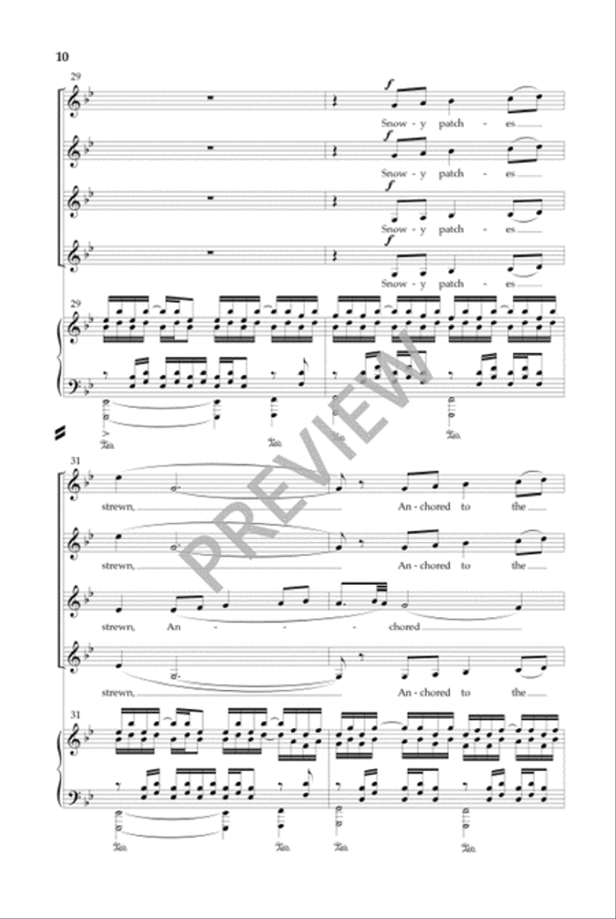 Tundra (Vocal Score) Tundra (Vocal Score) SSAA scores gallery preview page 9