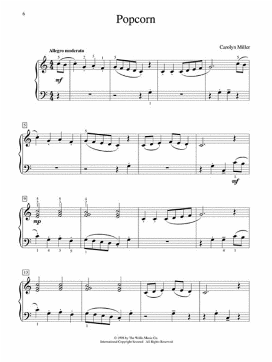 Take a Bow! Book 2 Take a Bow! Book 2 Easy Piano scores gallery preview page 4