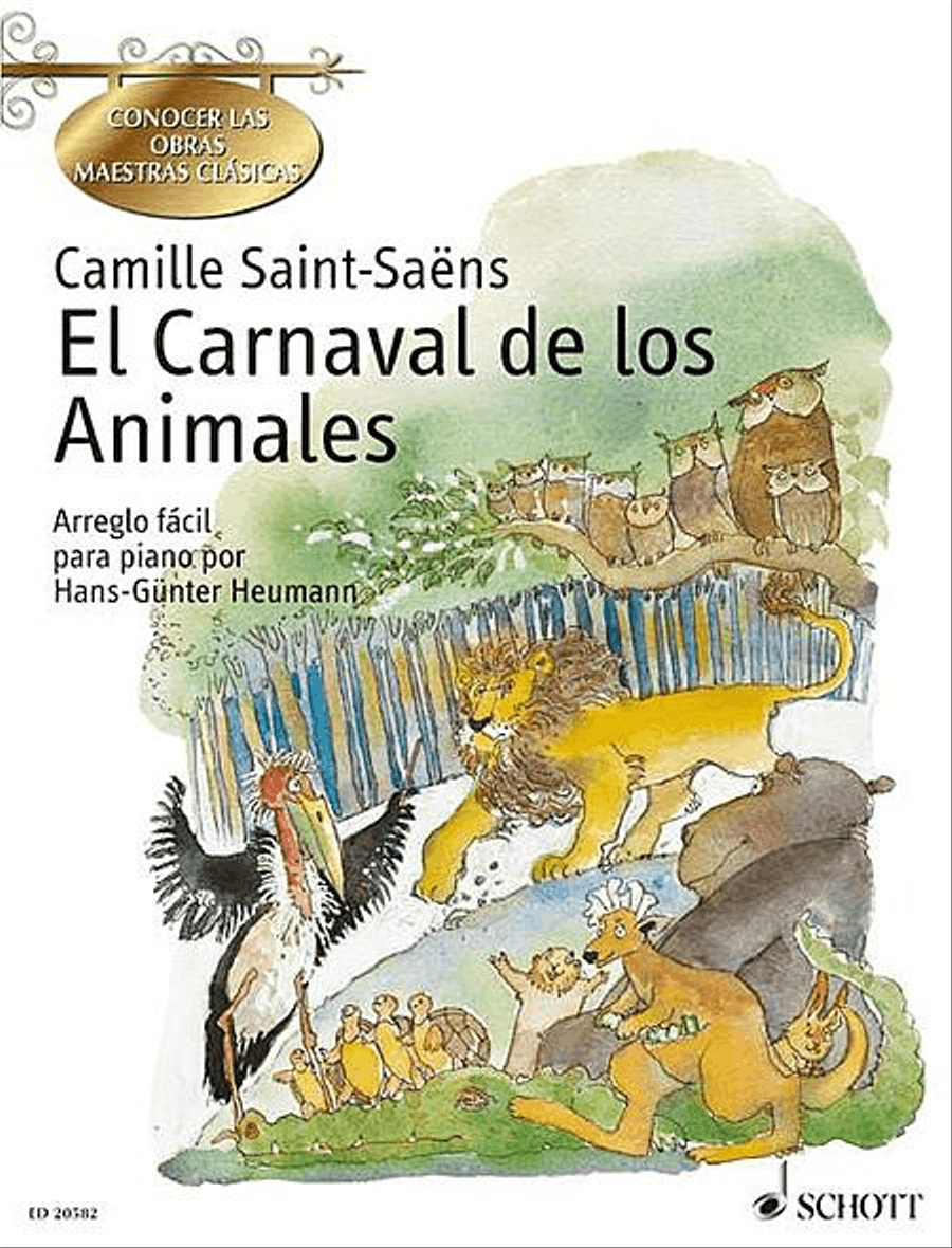 Carnaval De Los Animales Granget To Know Spanish Edition Piano Solo Piano Solo scores gallery preview page 1