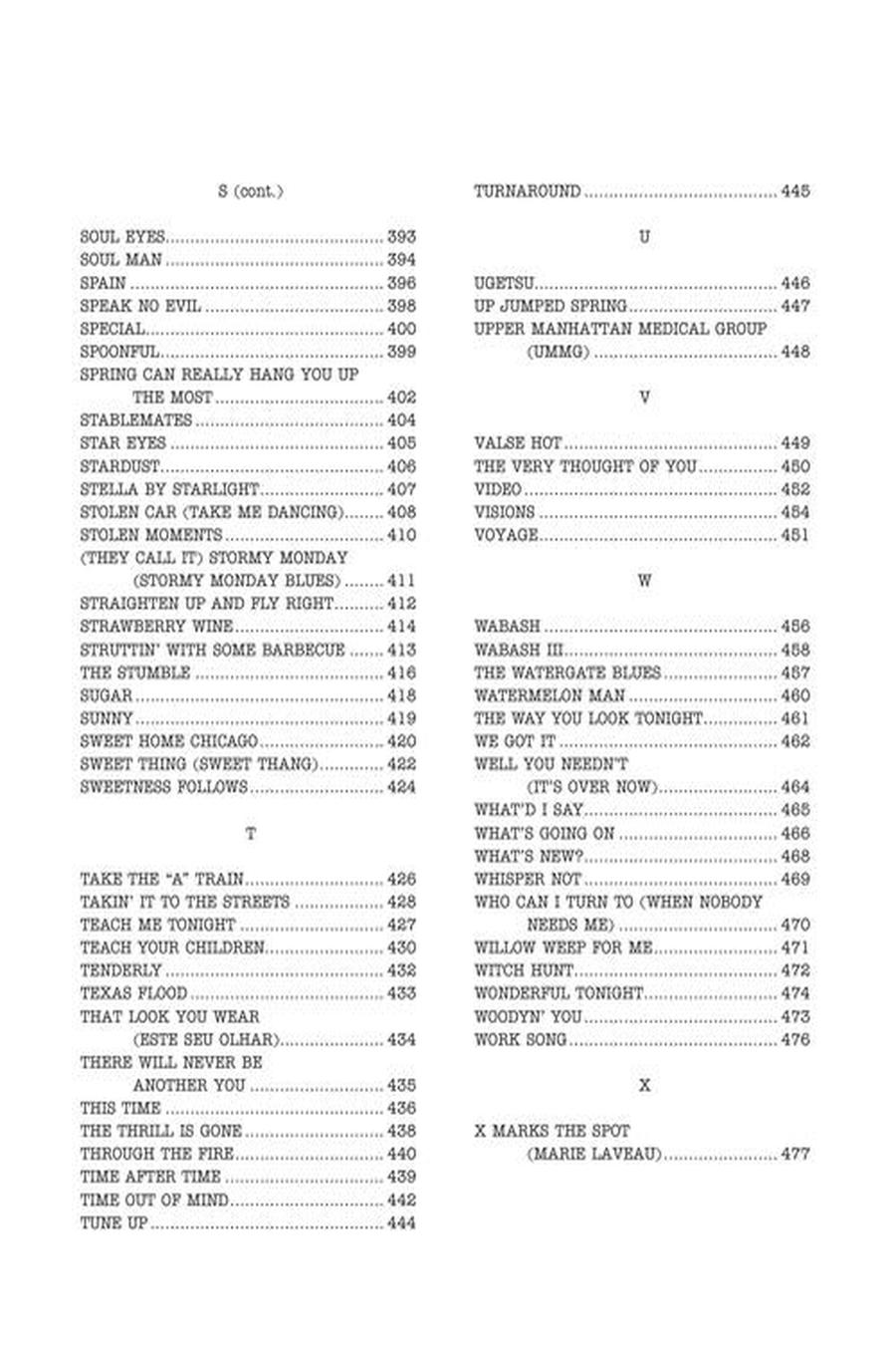 The Berklee Real Book The Berklee Real Book Piano scores gallery preview page 7