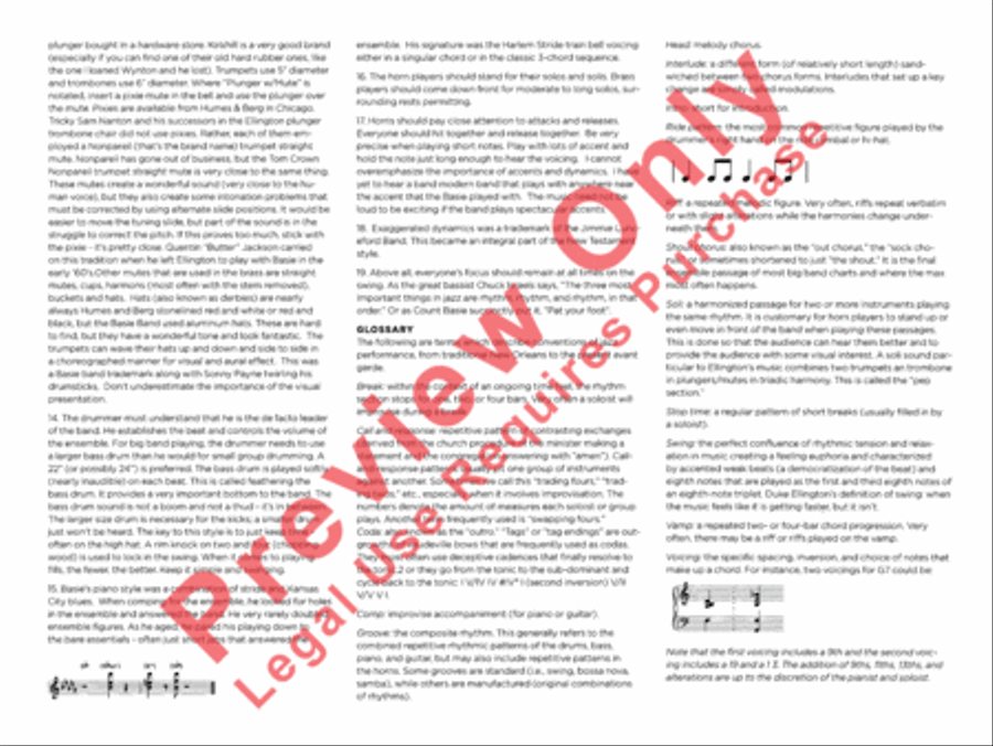 Tippin' on the Q.T. Tippin' on the Q.T. Jazz Ensemble scores gallery preview page 4