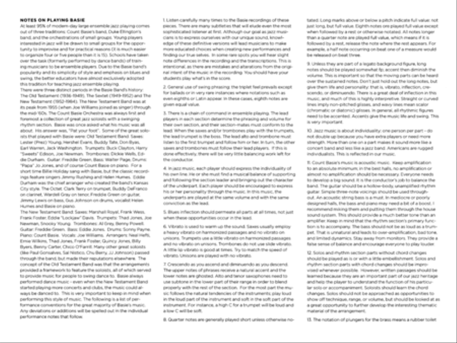 Every Day (I Have the Blues) Jazz Ensemble scores gallery preview page 3