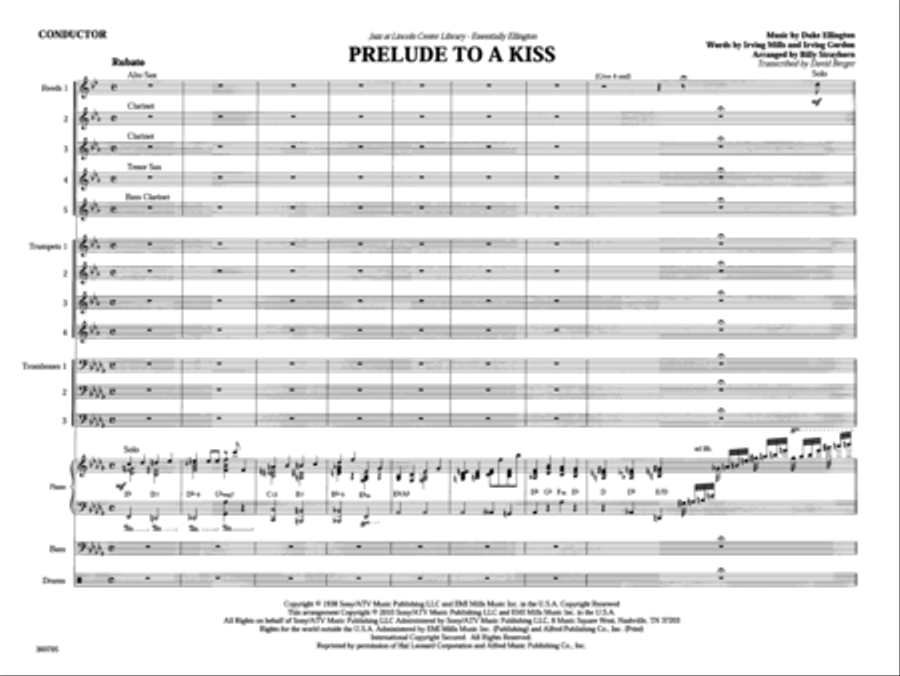 Prelude to a Kiss Jazz Ensemble scores gallery preview page 6