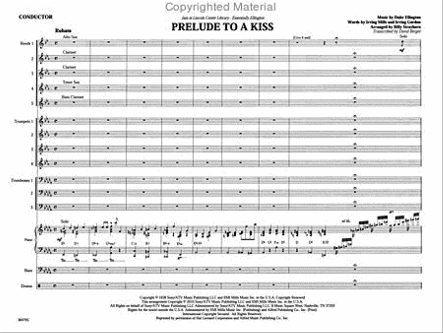 Prelude to a Kiss Jazz Ensemble scores gallery preview page 6