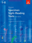 Organ Specimen Sight-Reading Tests, Grades 1-8 from 2011