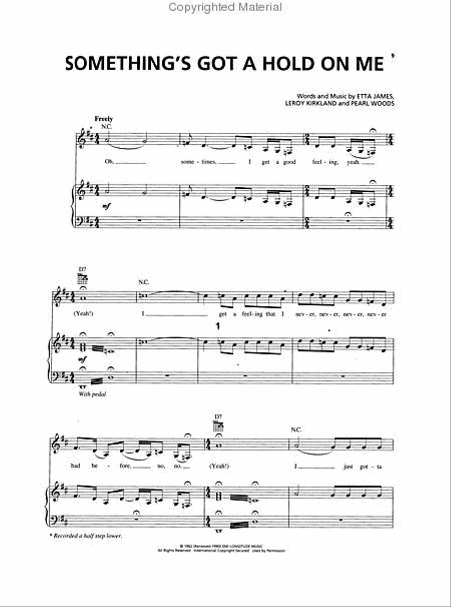 Burlesque Piano, Vocal, Guitar scores gallery preview page 2
