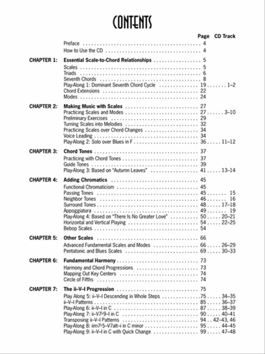 Jazz Improv Basics C Instrument scores gallery preview page 2
