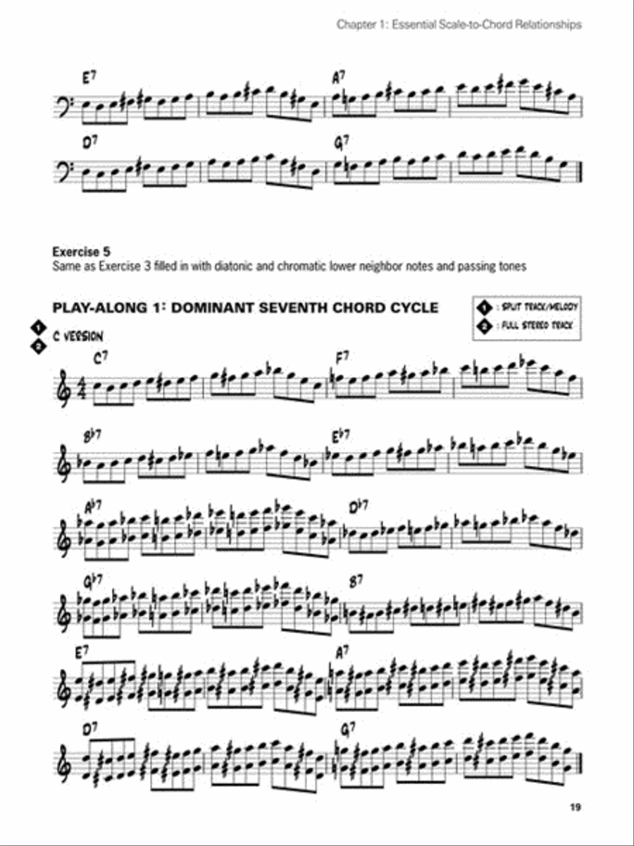 Jazz Improv Basics C Instrument scores gallery preview page 4