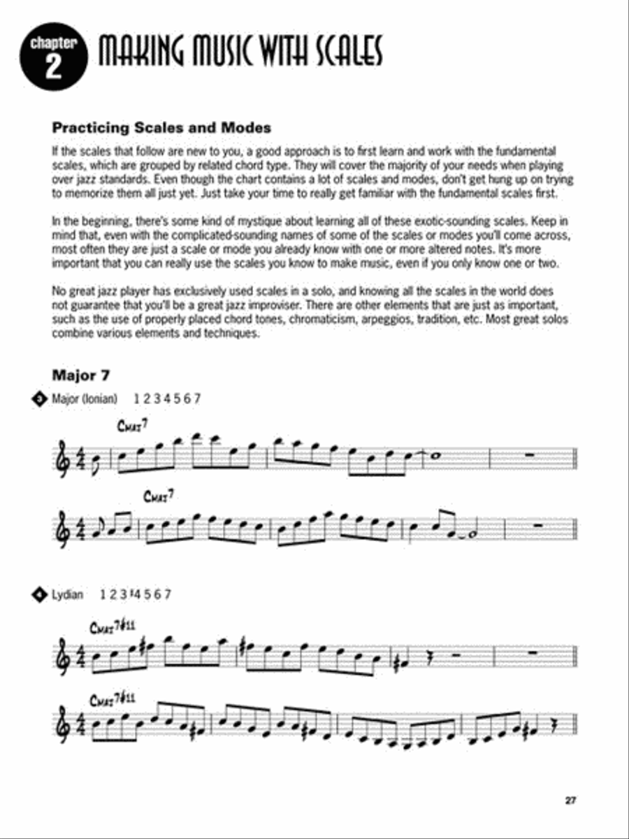 Jazz Improv Basics C Instrument scores gallery preview page 5