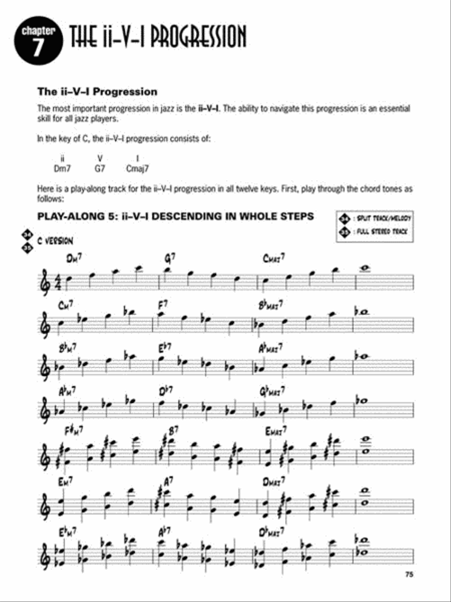 Jazz Improv Basics C Instrument scores gallery preview page 7