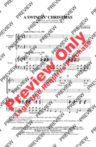 A Swingin' Christmas 3-Part scores gallery preview page 3