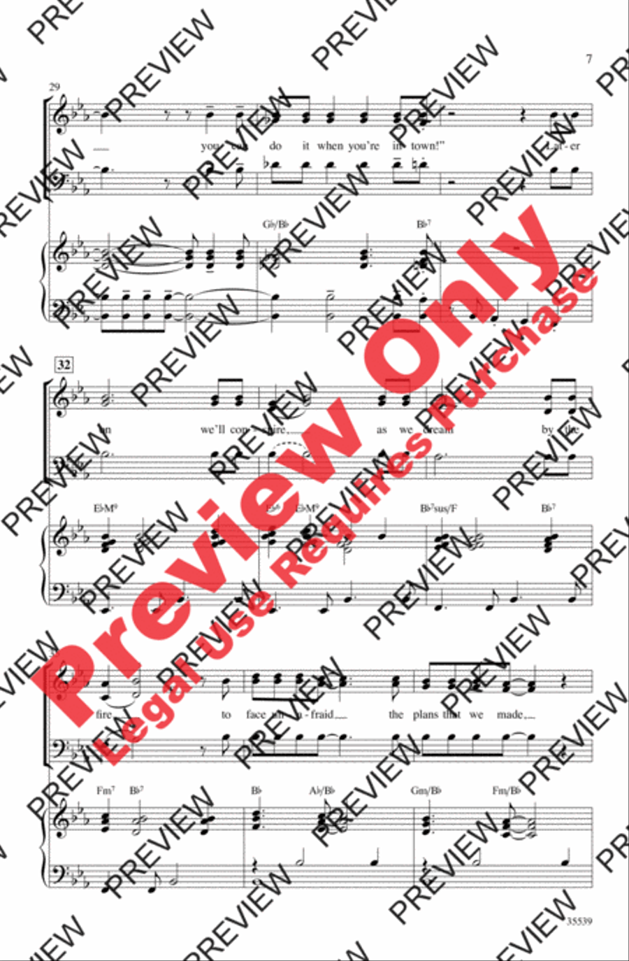 A Swingin' Christmas by Jay Althouse 3-Part - Sheet Music page 7