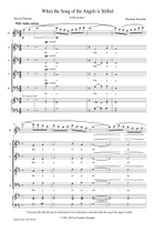When the Song of the Angels Is Stilled 4-Part scores gallery preview page 4