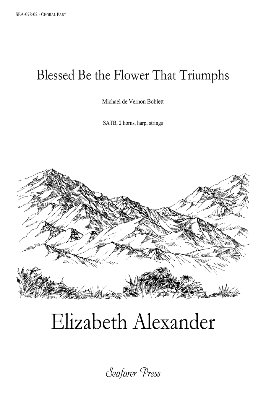 Blessed Be the Flower That Triumphs 4-Part scores gallery preview page 2