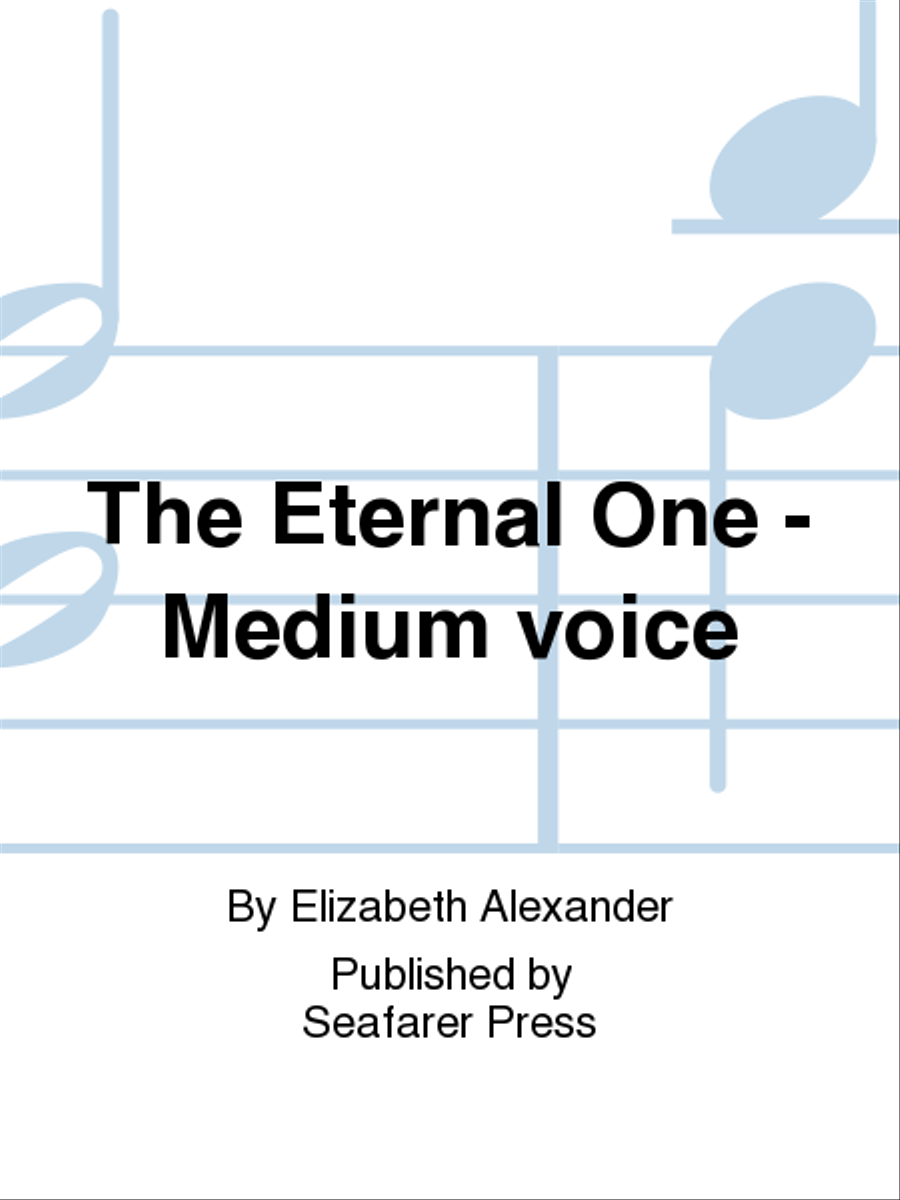 The Eternal One The Eternal One Piano, Vocal scores gallery preview page 1