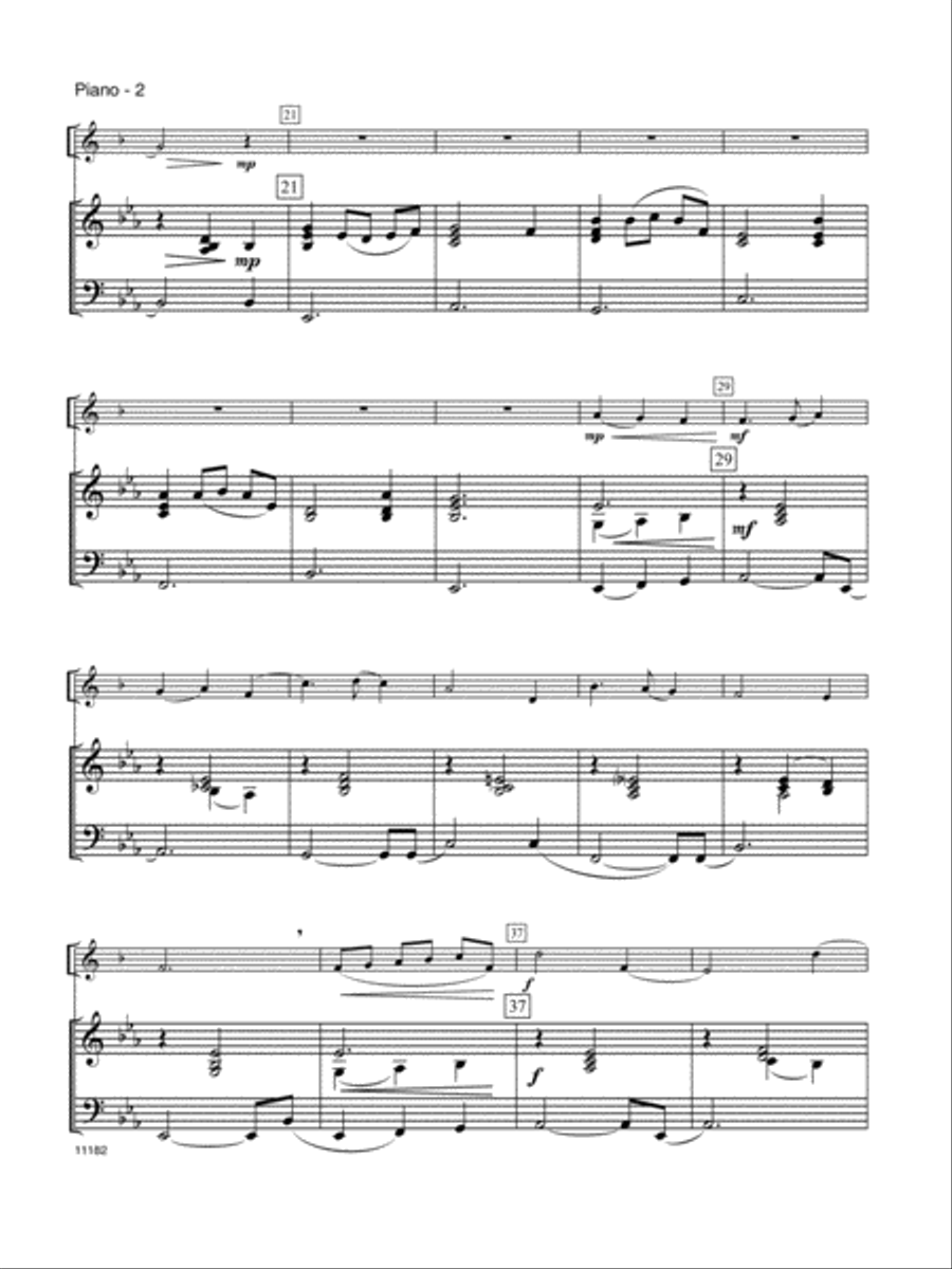 Waltz For Emily Clarinet Solo scores gallery preview page 3