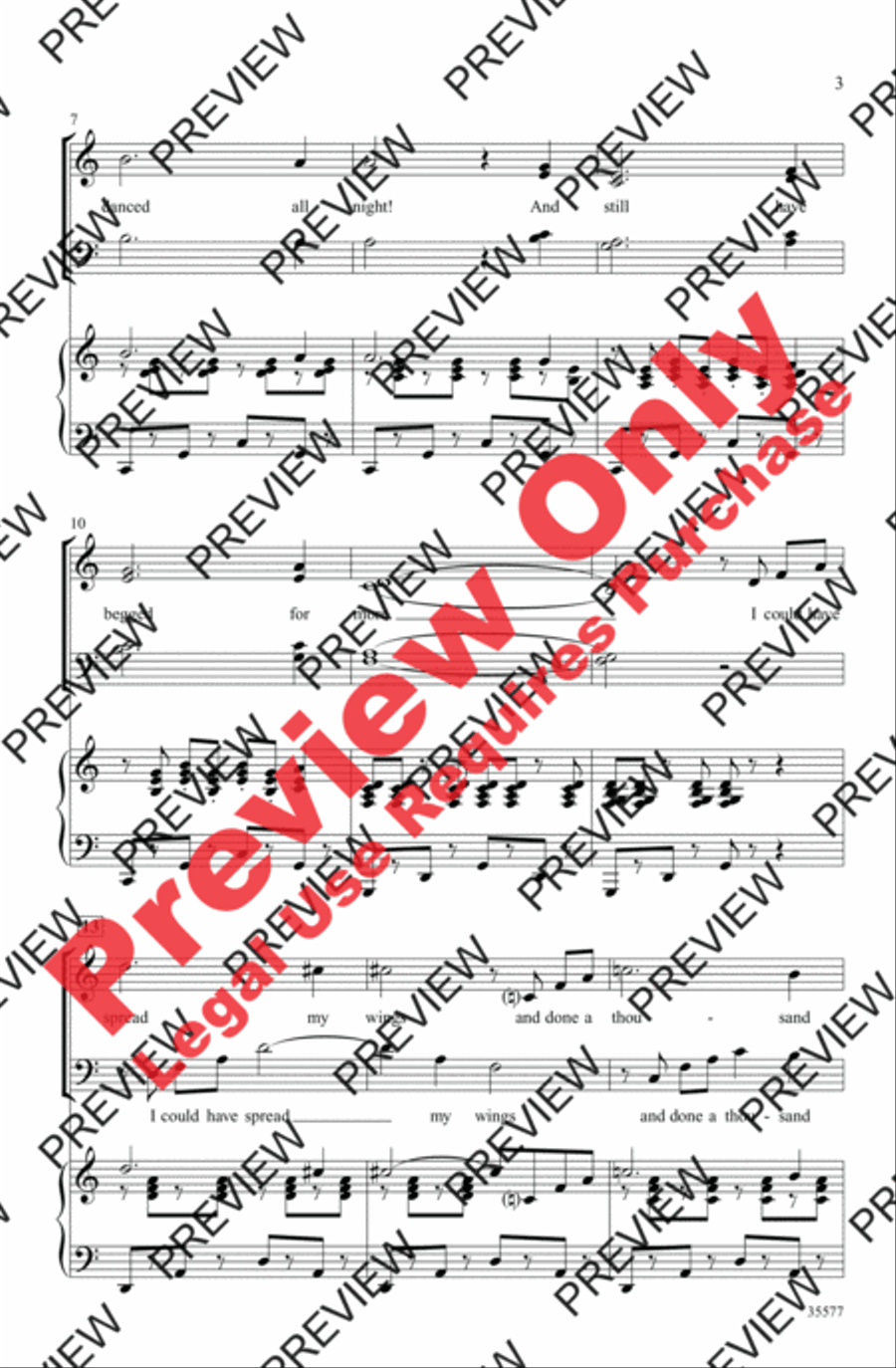 My Fair Lady My Fair Lady 4-Part scores gallery preview page 3