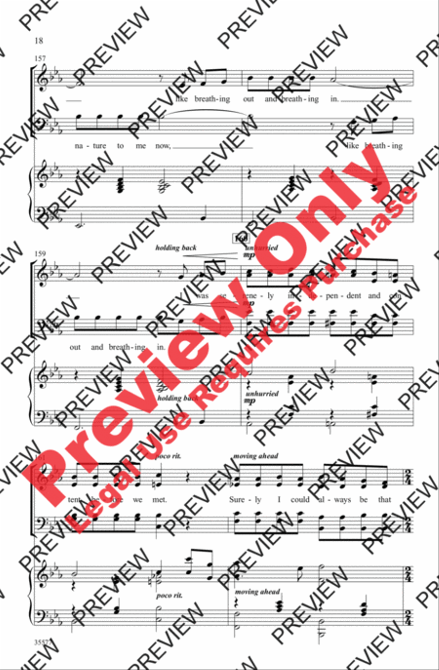 My Fair Lady My Fair Lady 4-Part scores gallery preview page 18