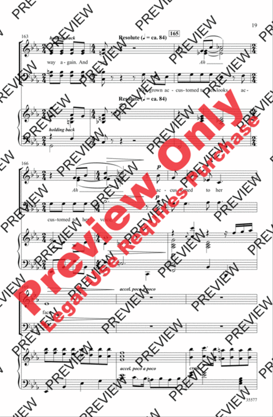 My Fair Lady My Fair Lady 4-Part scores gallery preview page 19