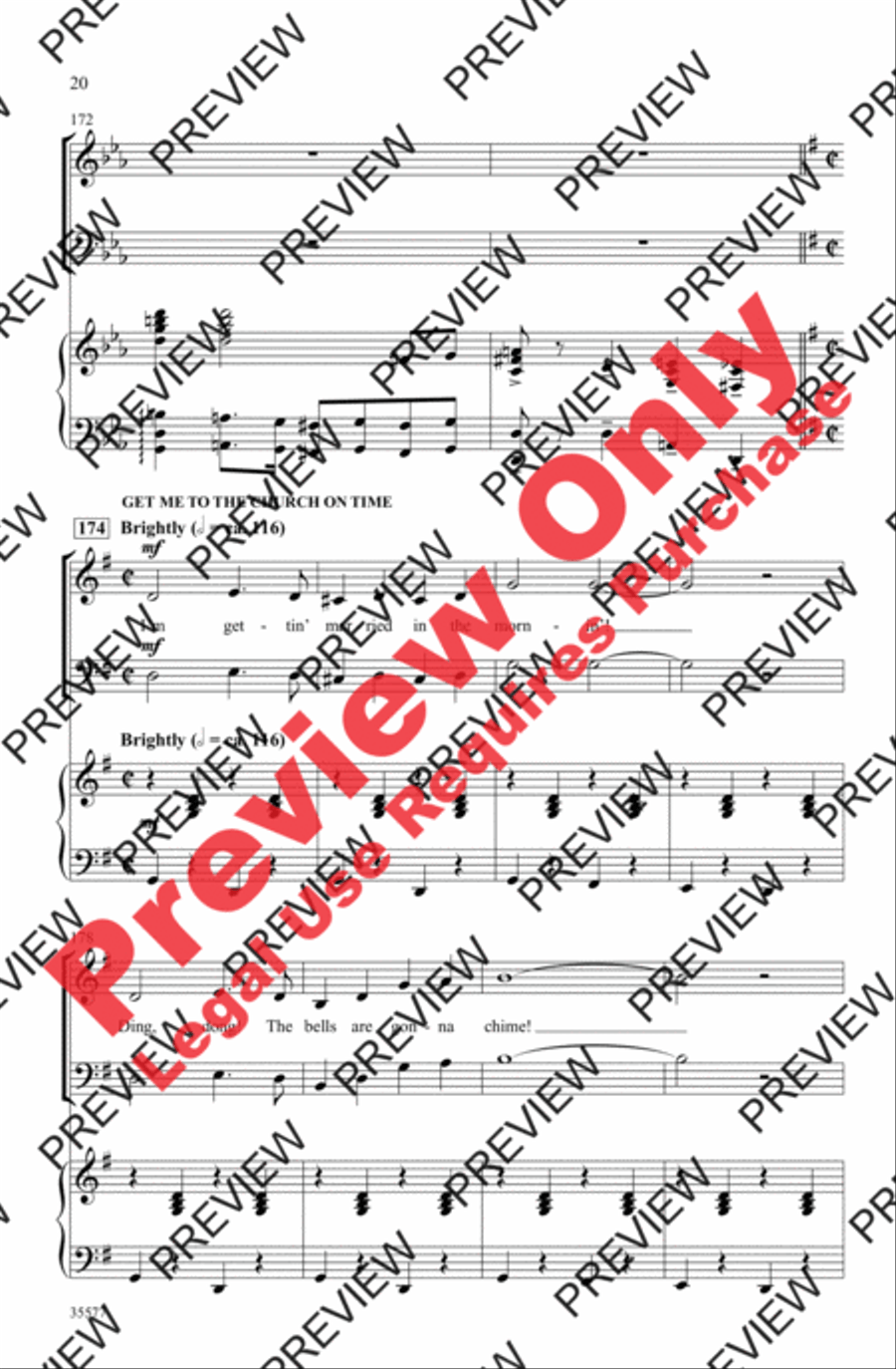 My Fair Lady My Fair Lady 4-Part scores gallery preview page 20