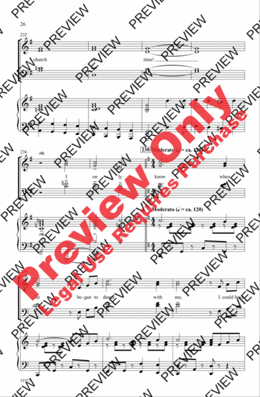 My Fair Lady My Fair Lady 4-Part scores gallery preview page 26