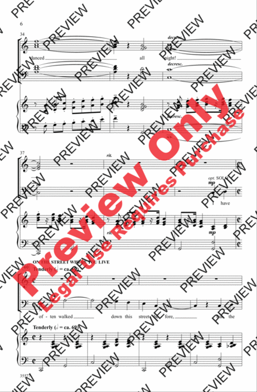 My Fair Lady My Fair Lady 4-Part scores gallery preview page 6