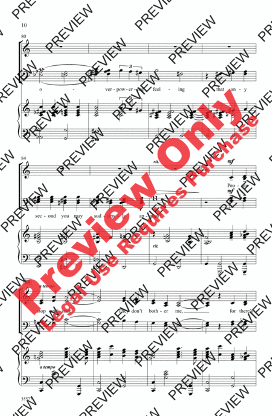 My Fair Lady My Fair Lady 4-Part scores gallery preview page 10