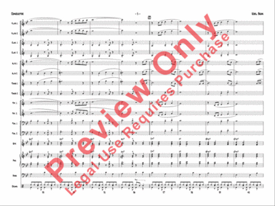 Kool Bean Kool Bean Jazz Ensemble scores gallery preview page 8