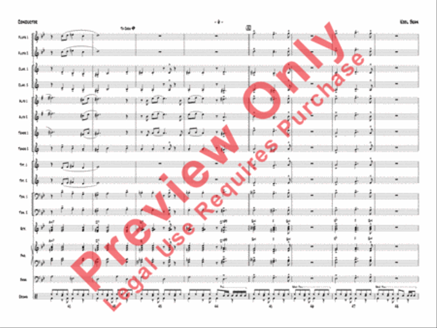 Kool Bean Kool Bean Jazz Ensemble scores gallery preview page 9