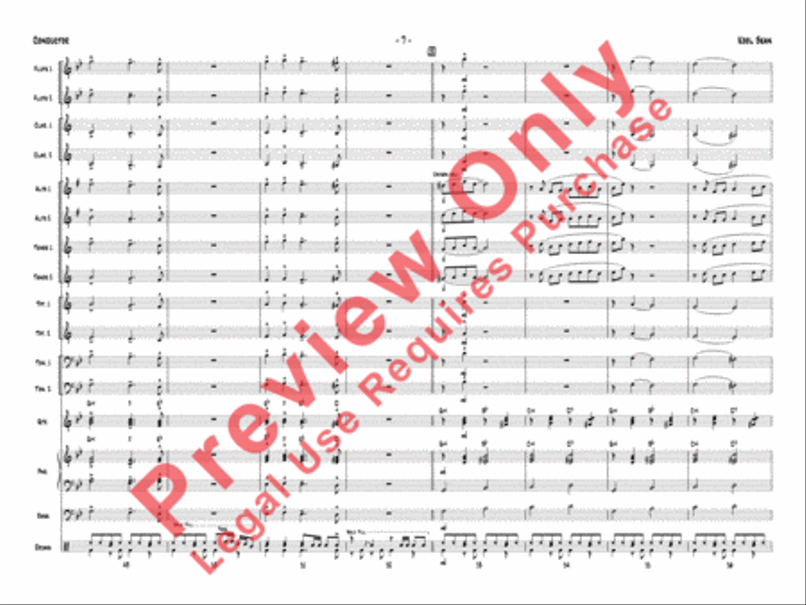 Kool Bean Kool Bean Jazz Ensemble scores gallery preview page 10