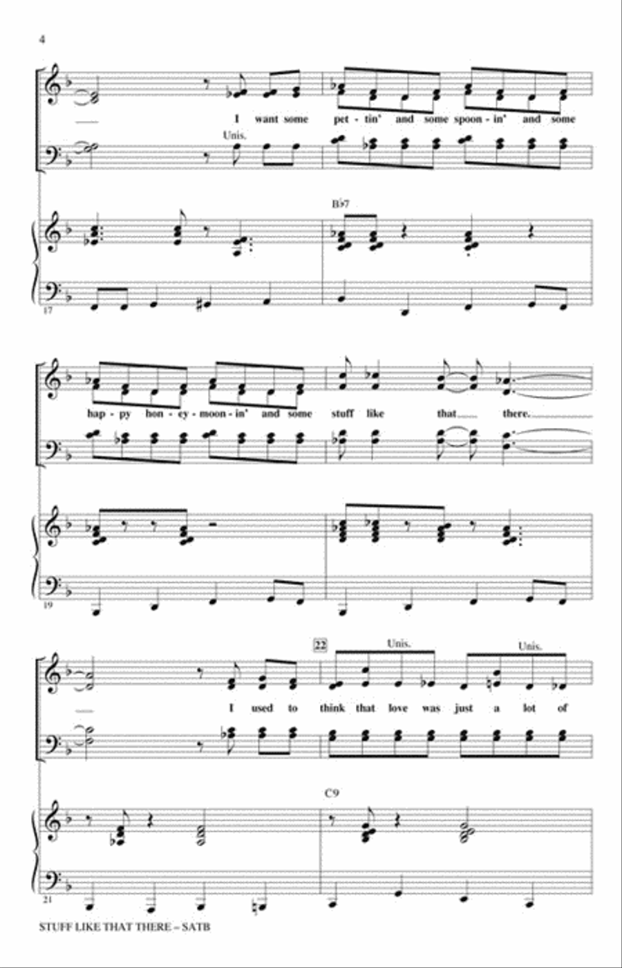 Stuff Like That There Stuff Like That There 4-Part scores gallery preview page 3
