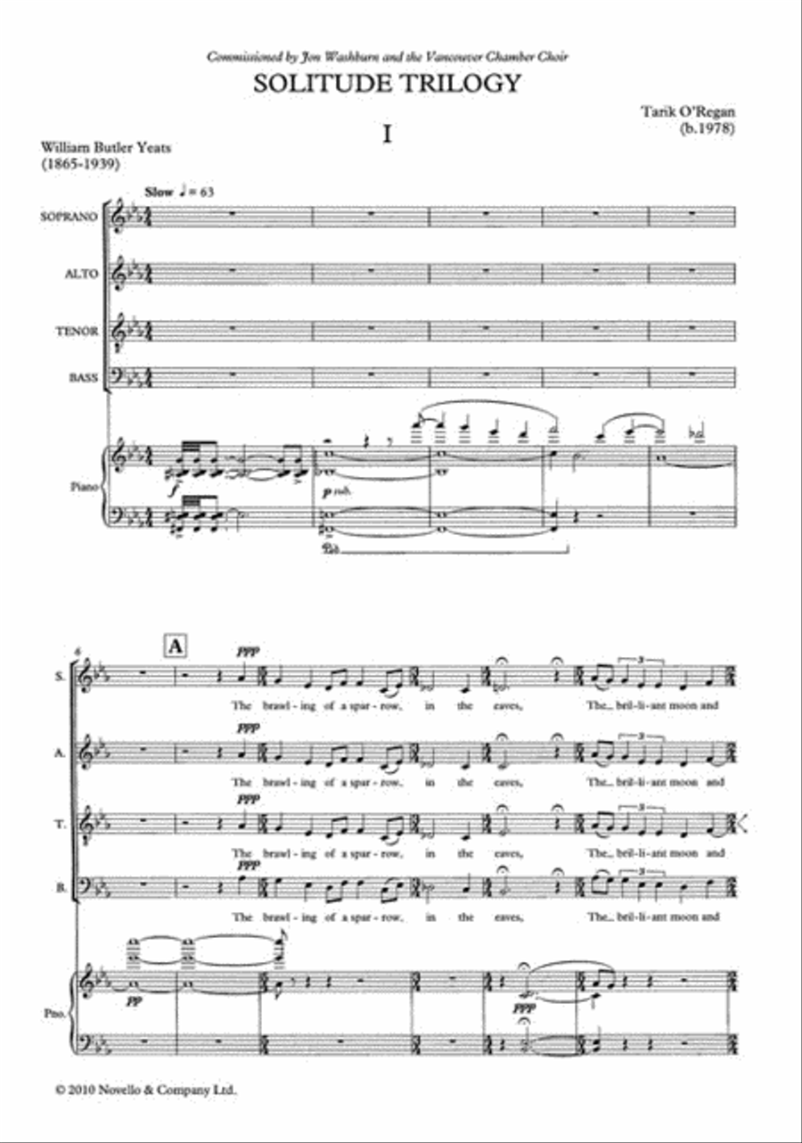 Solitude Trilogy Solitude Trilogy 4-Part scores gallery preview page 2